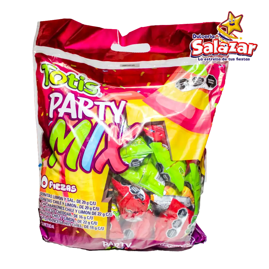 TOTIS MEGA PARTY MIX -B.30PZA- "C/10/30"