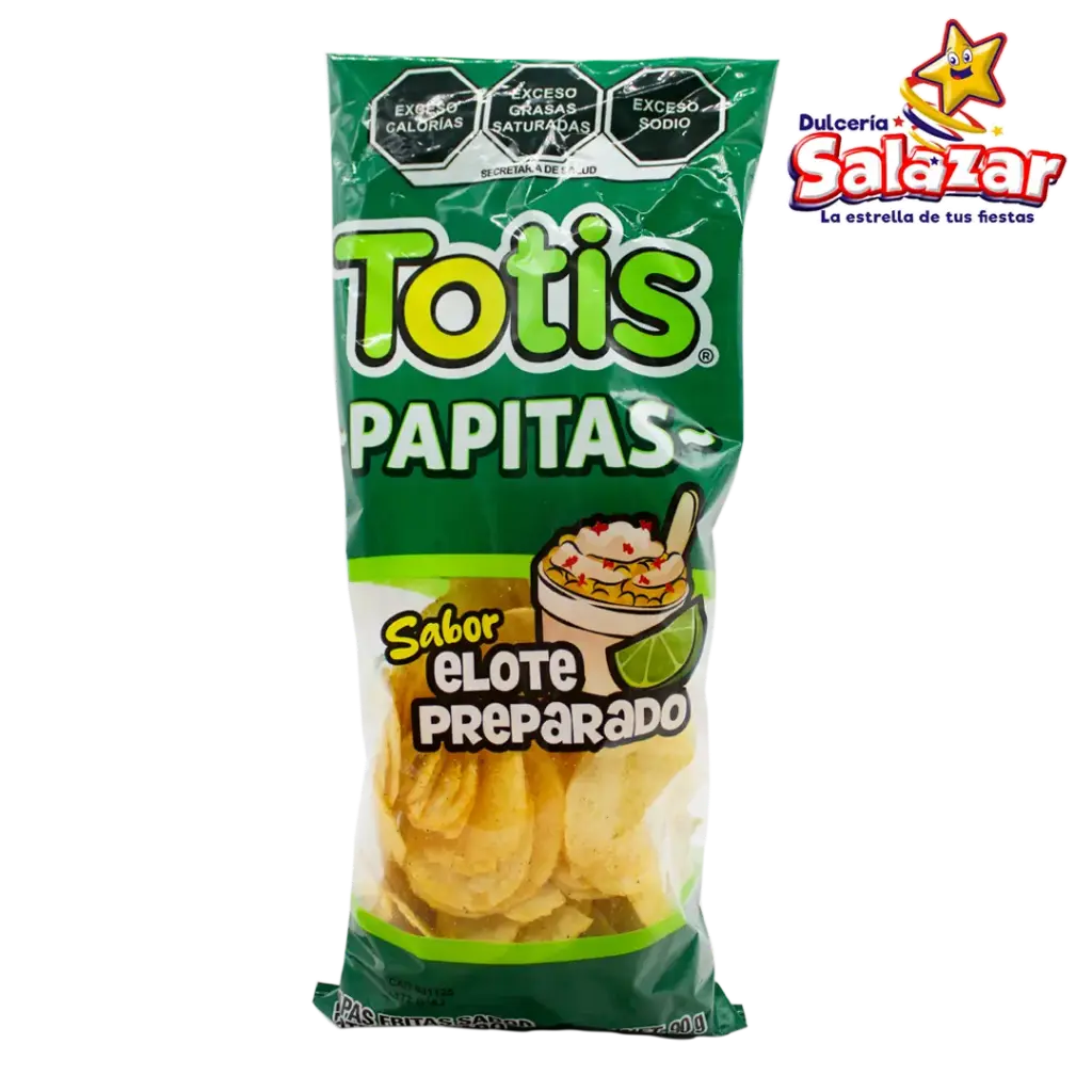 TOTIS PAPITAS SABOR ELOTE -B.90GR- "C/40/90GR"