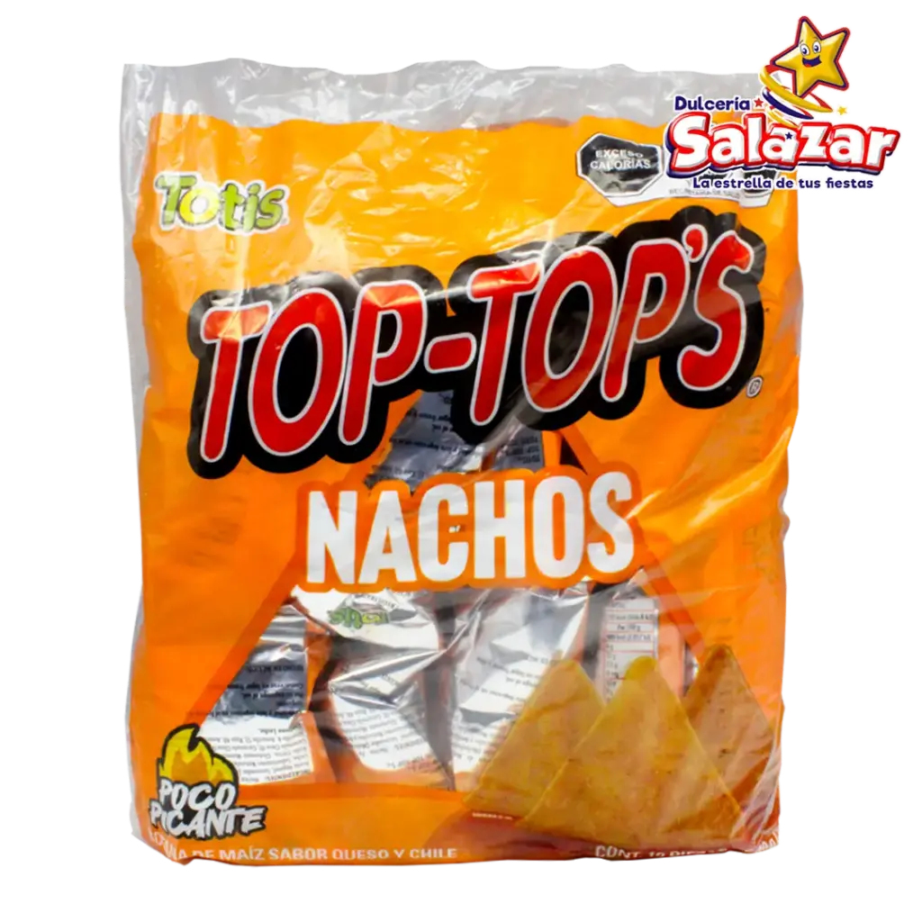 [TOT0095] TOTIS TOP TOPS NACHO 40G. -B.400GR- "C/8/10"