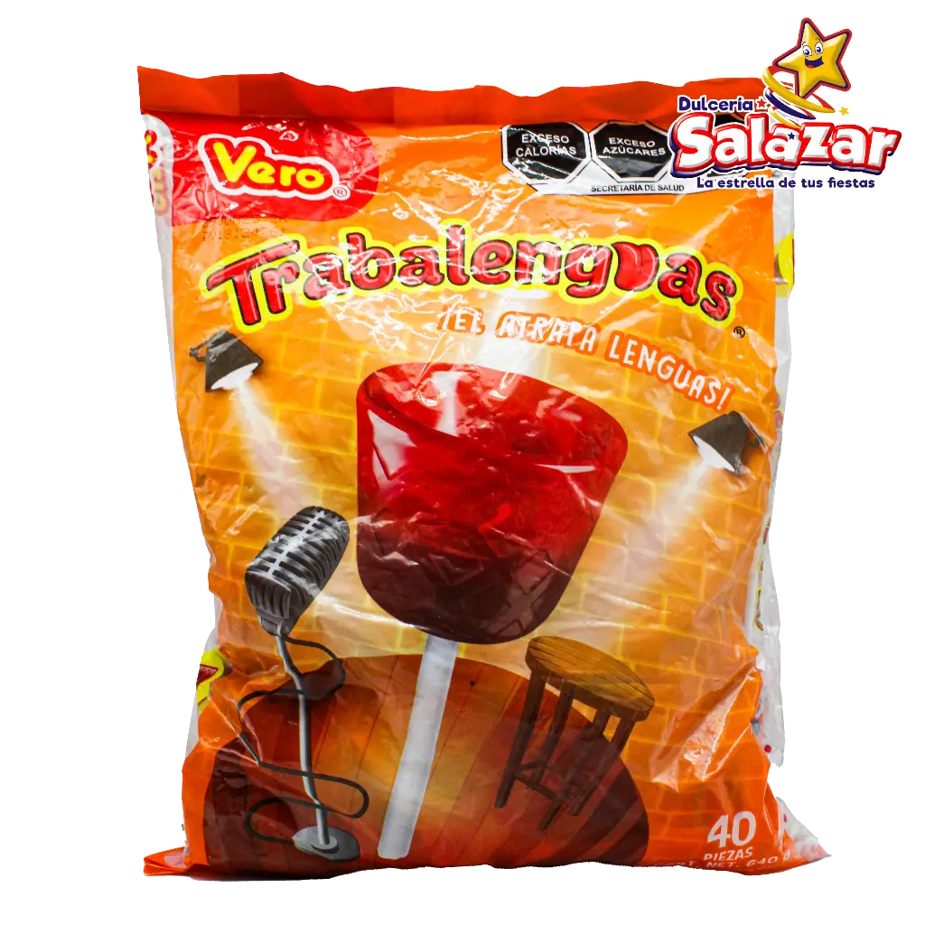 [VER0215] PALETA TRABALENGUAS VERO -B.640G- "C/24/40"