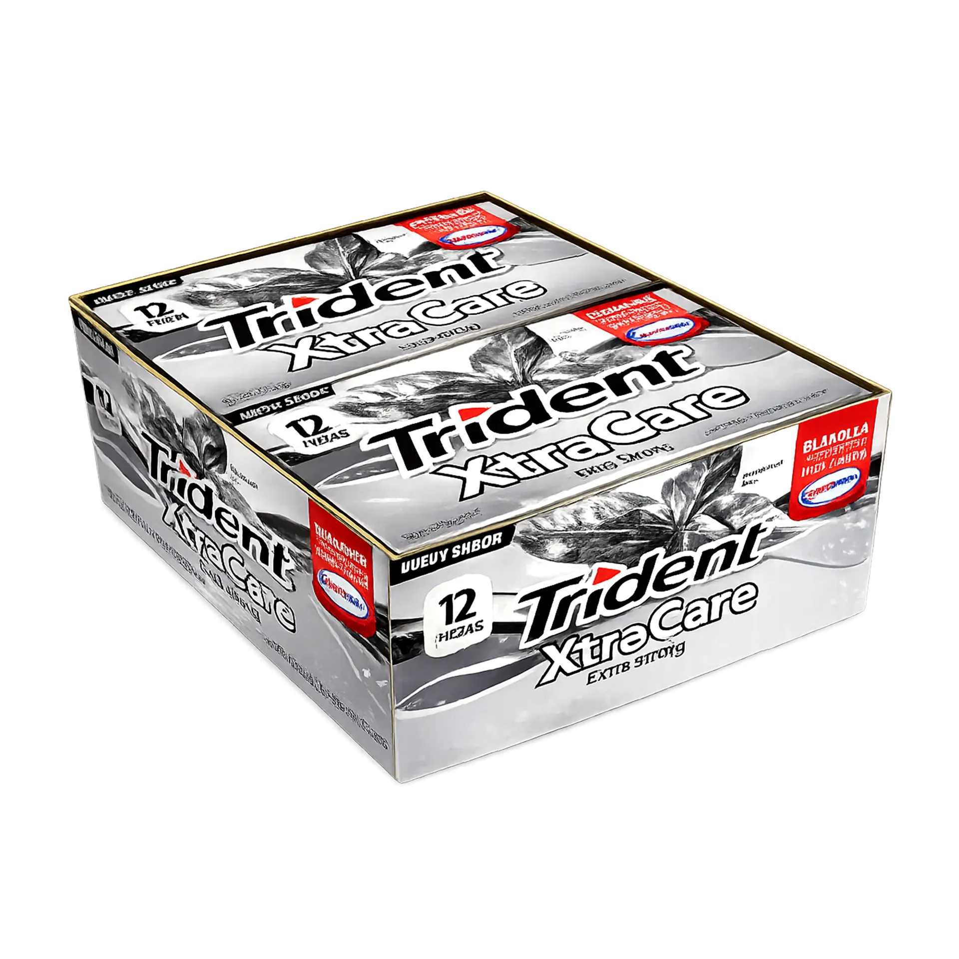 CHIECLE TRIDENT XTRACARE EXTRA STRONG -D.163.2 G- "C/32/12"