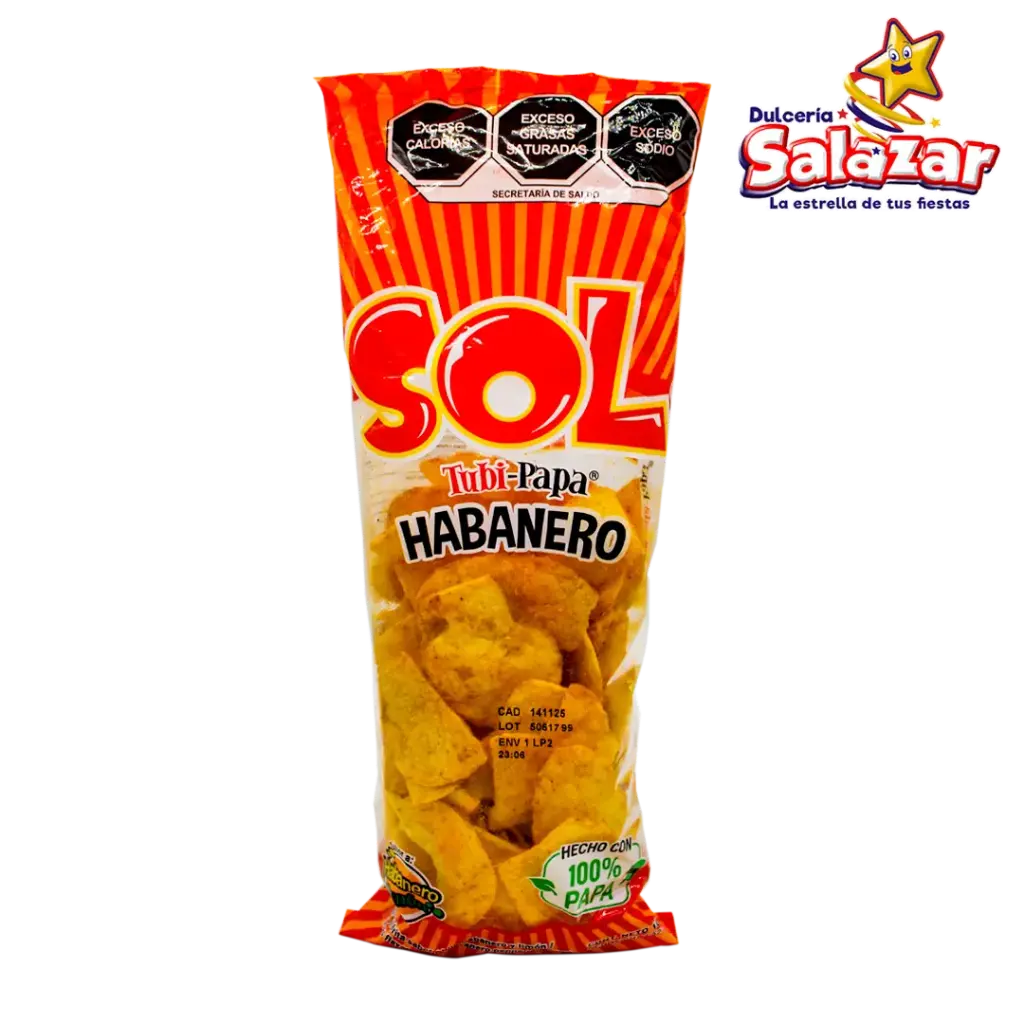 TUBI-PAPA HABANERA SOL -B.100GR-  "C/40/1"