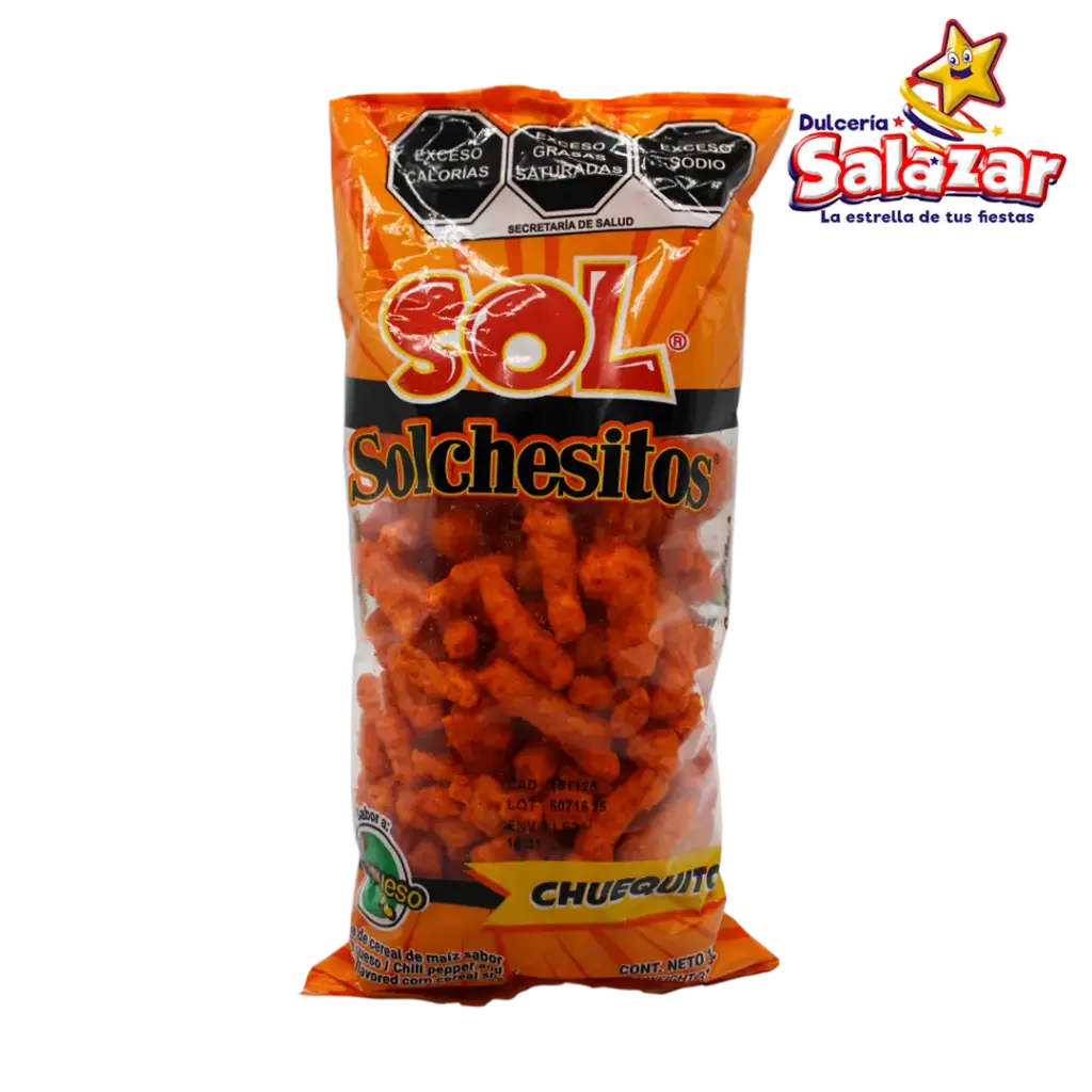 [SOL0015] TUBI-TORCIDITO QUESO  SOL -B.100GR-  "C/45/1"