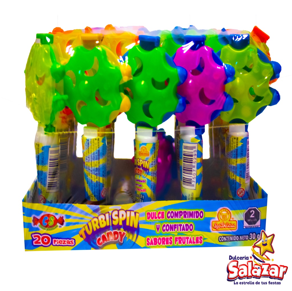 TURBI SPIN CANDY LAS DELICIAS -D.30G- "C/18/20"