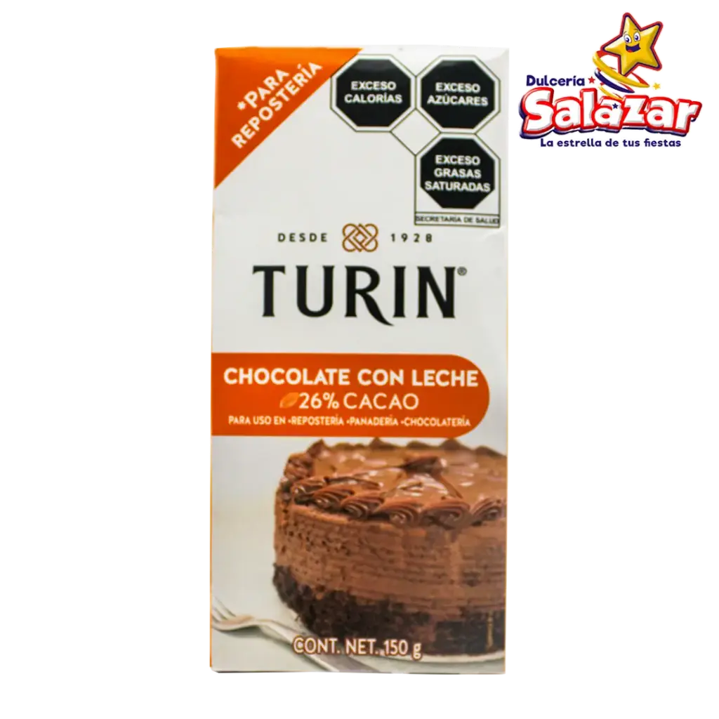 TURIN  TABLILLA LECHE -D.150G- "C/12/1"