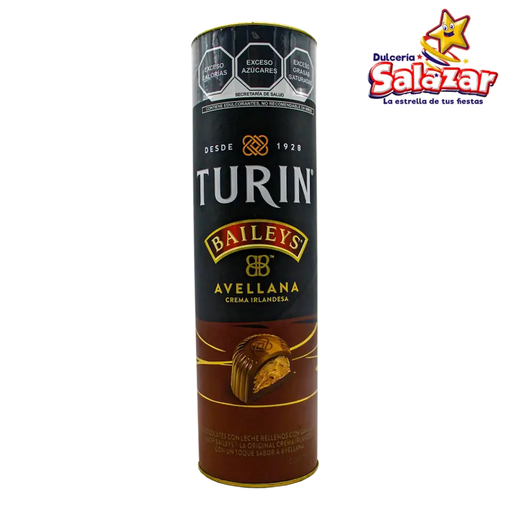 TURIN BAILEYS AVELLANA TUBO -D.180G- "C/6/1"