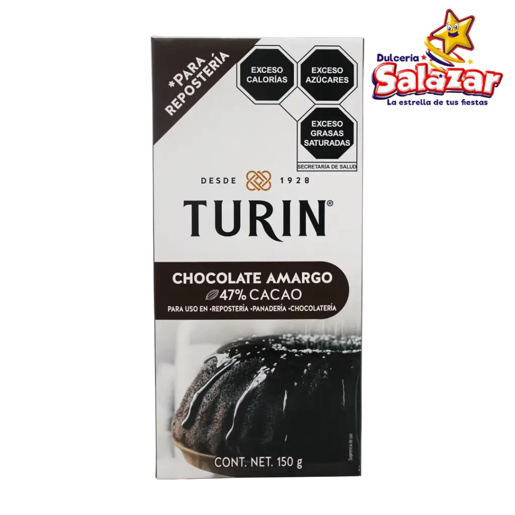 TURIN TABLILLA AMARGO -D.150G.- "C/12/1"