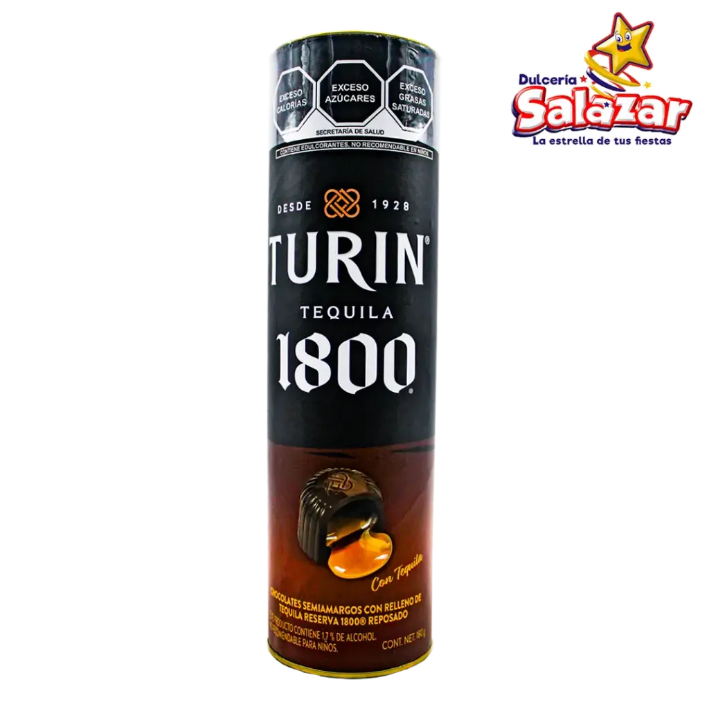 [TUR0036] TURIN TEQUILA 1800 TUBO -E.180GR- "C/6/1"