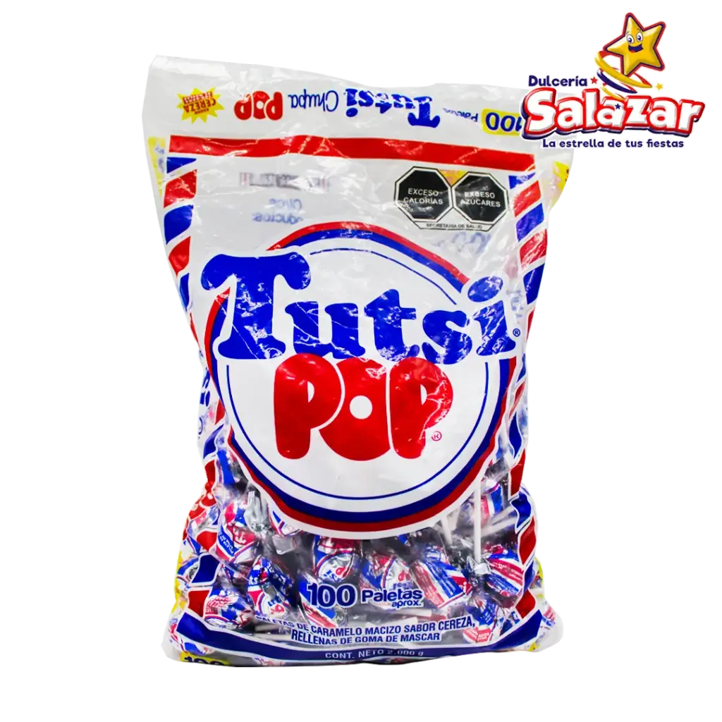 PALETA TUTSI CHUPA POP -B.2KG- "C/6/100"