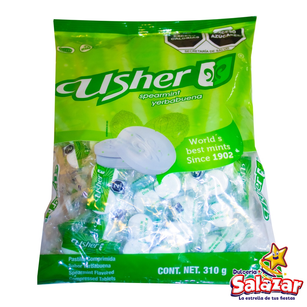 USHER SOBRE YERBABUENA -B.310G- "C/40/100"