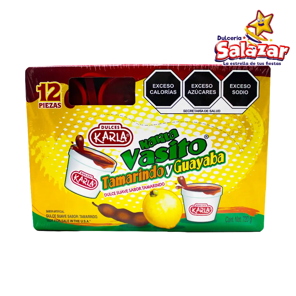 [KAR0103] VASITO KARLA TAMARINDO MEDIANO -D.720G- "C/15/12"