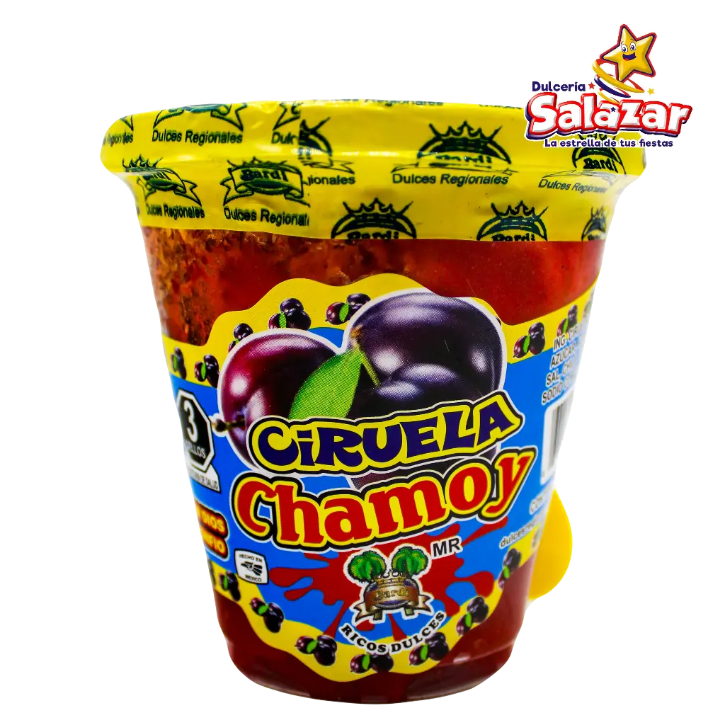 [BAD0014] VASO CIRUELA CHAMOY BARDI "C/30/1"