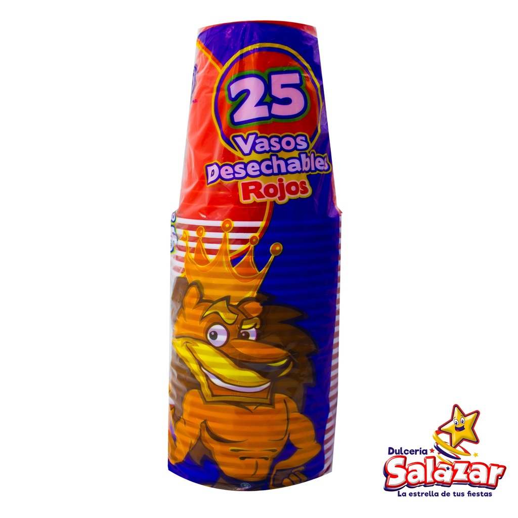 VASO POLIPRO No. 16 EU BICOLOR REYMA VP16EURJ -B.25PZA- "C/20/25"