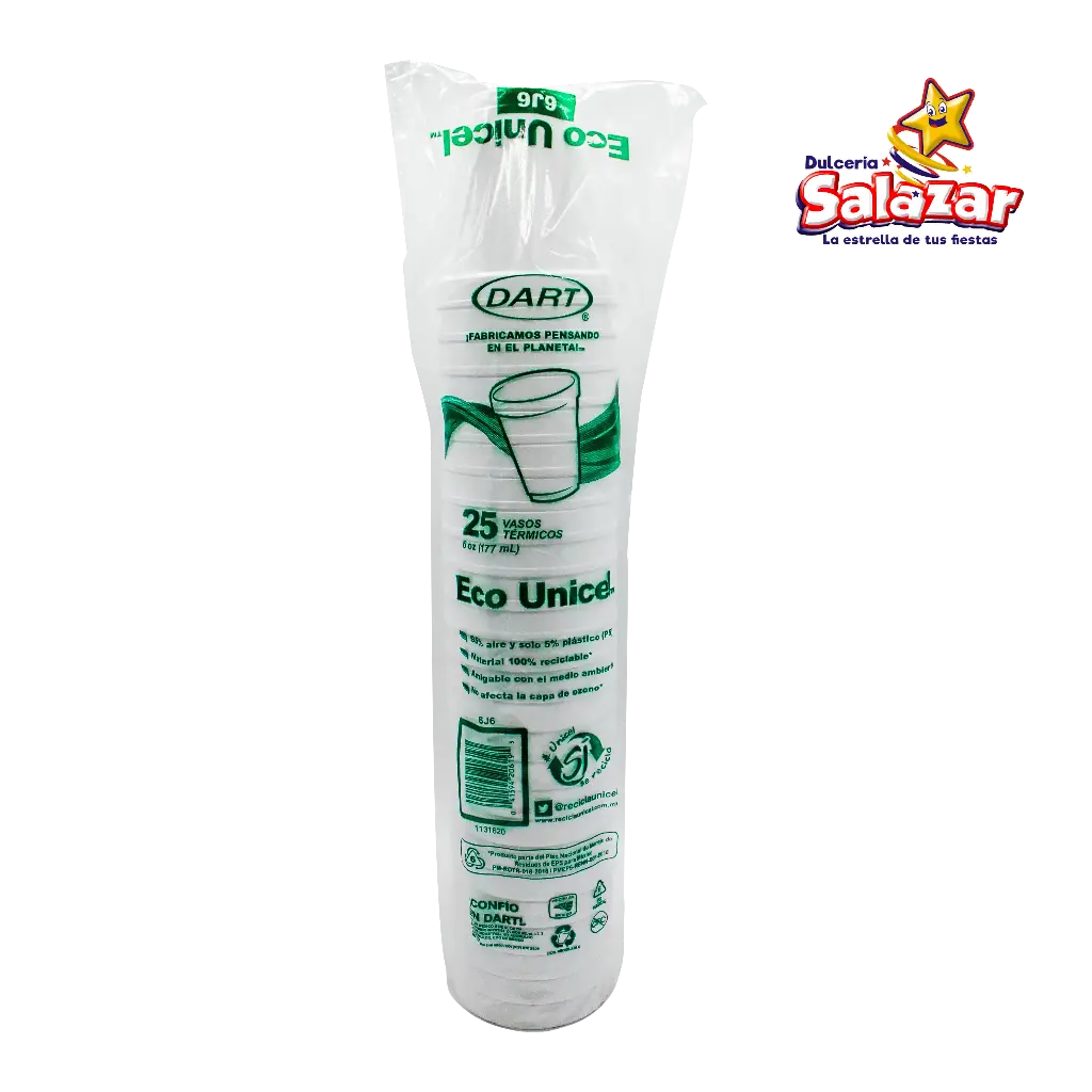 VASO TERMICO DART #6  6J6 177ML) "C/40/25"