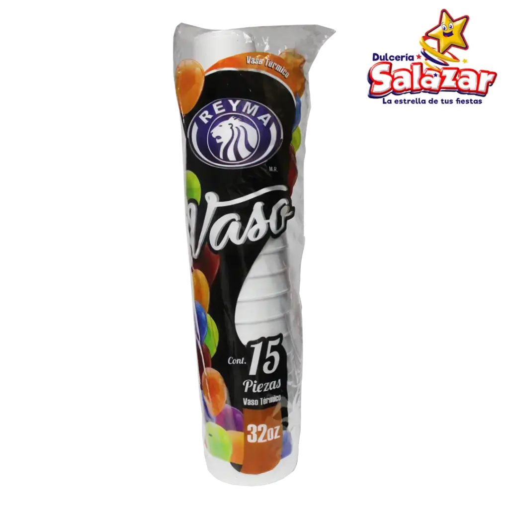 VASO TERMICO No. 1 LITRO REYMA VT1LT  -B.15PZA- "C/20/15"