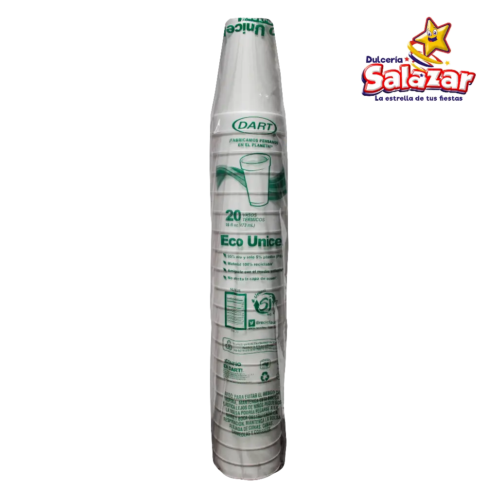 [DAR0009] VASO TERMICO DART #16 16J165R  DART "C/25/20"