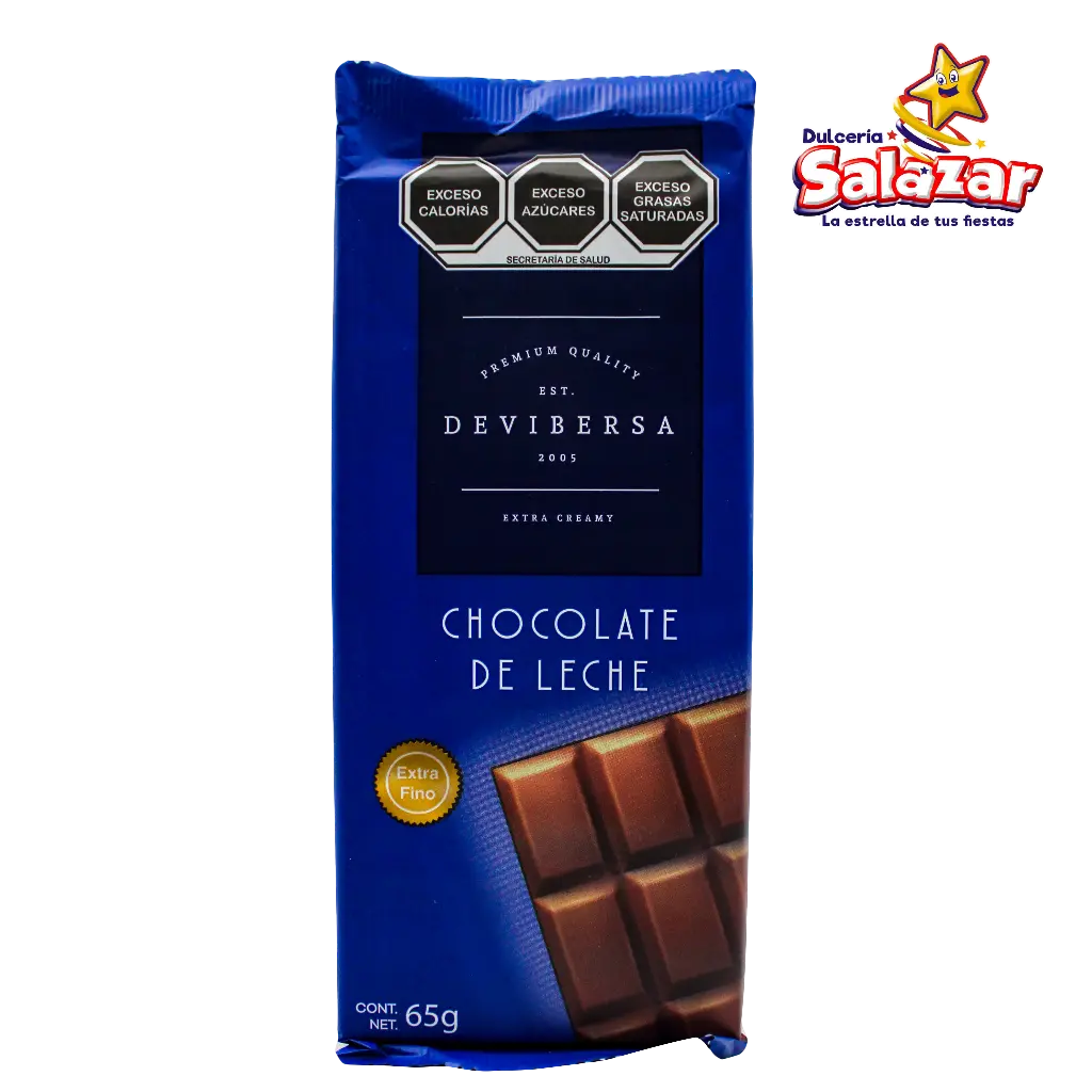 [VIB0011] VIBERSA TABLILLA DE LECHE -D.65G- "C/150/1"