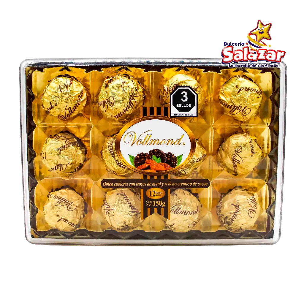 [CHI0087] VOLLMOND CHOCOLATE KALU -E.150G- "C/24/12"