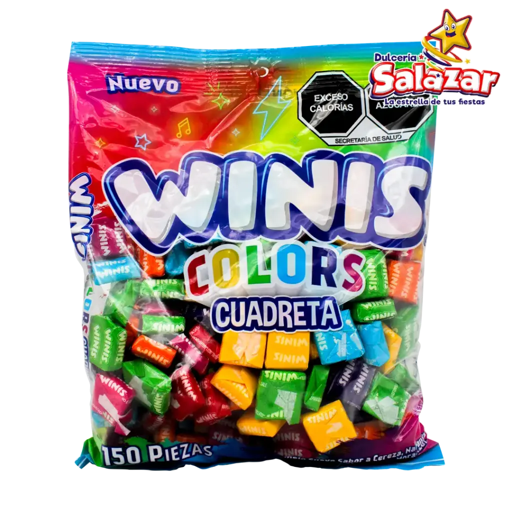 WINIS CUADRETA COLORS -B.345G- "C/24/150