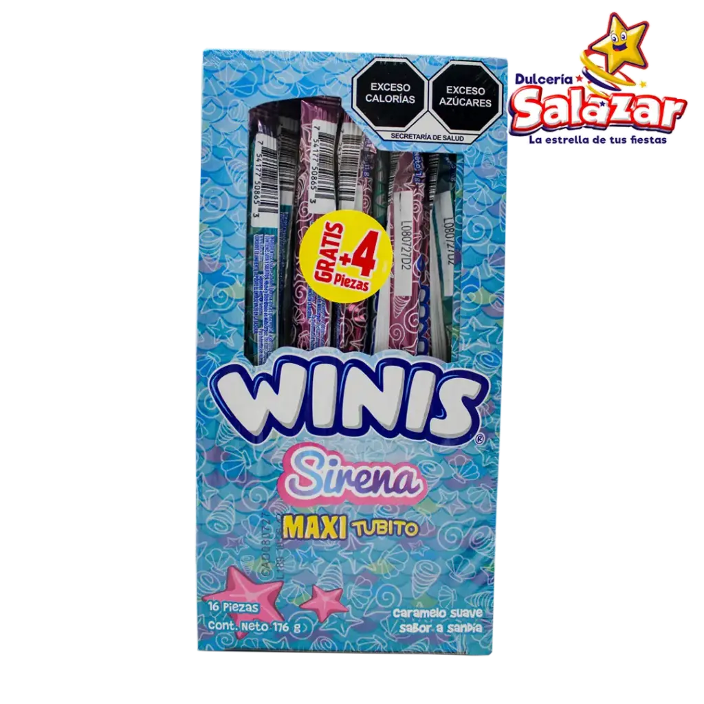 WINIS MAXI TUBITO SIRENA -D.176G- "C/36/16"