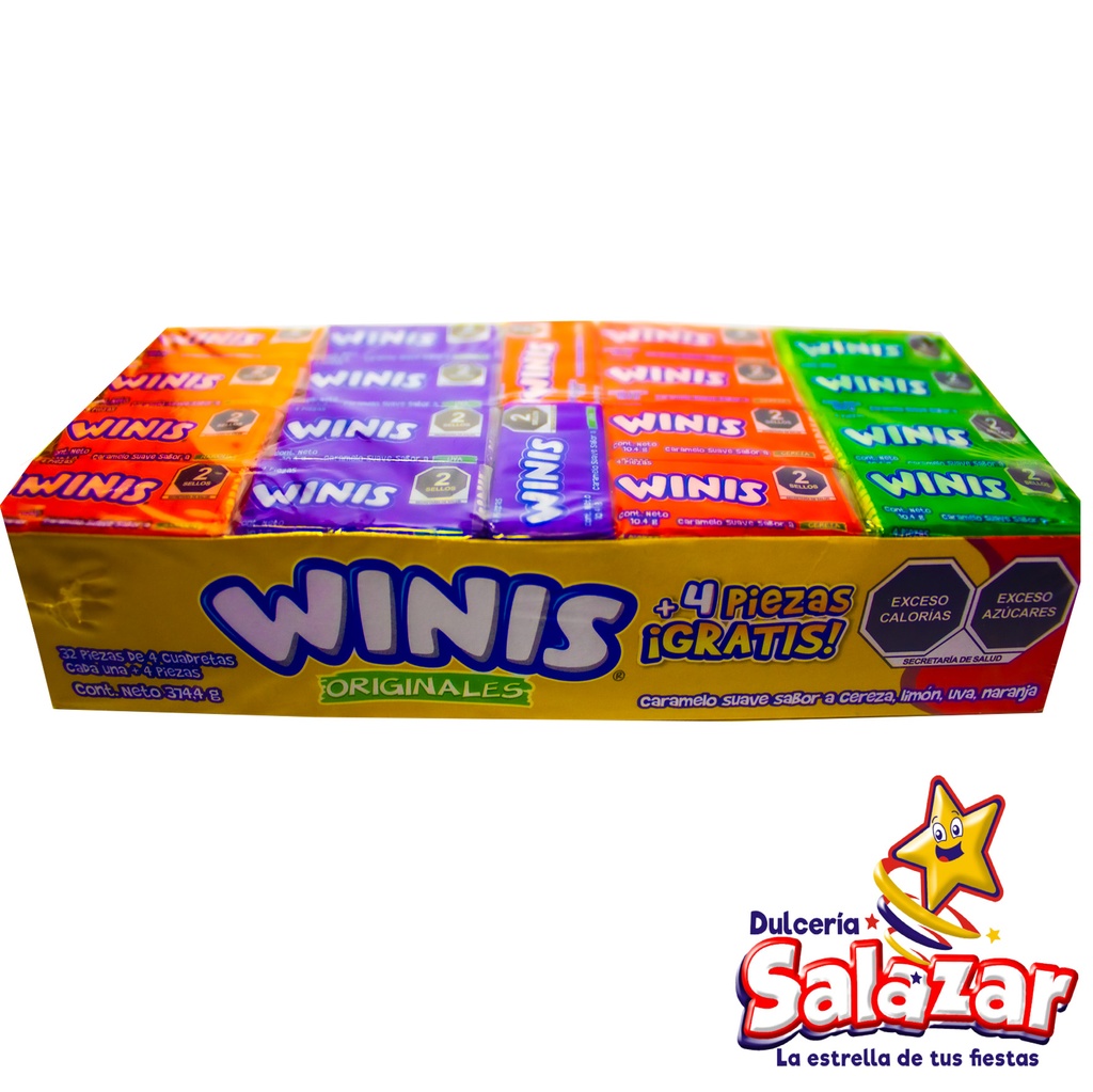 WINIS MINI TUBO 32'P FRUTAL -D.374.4G- "C/40/32"