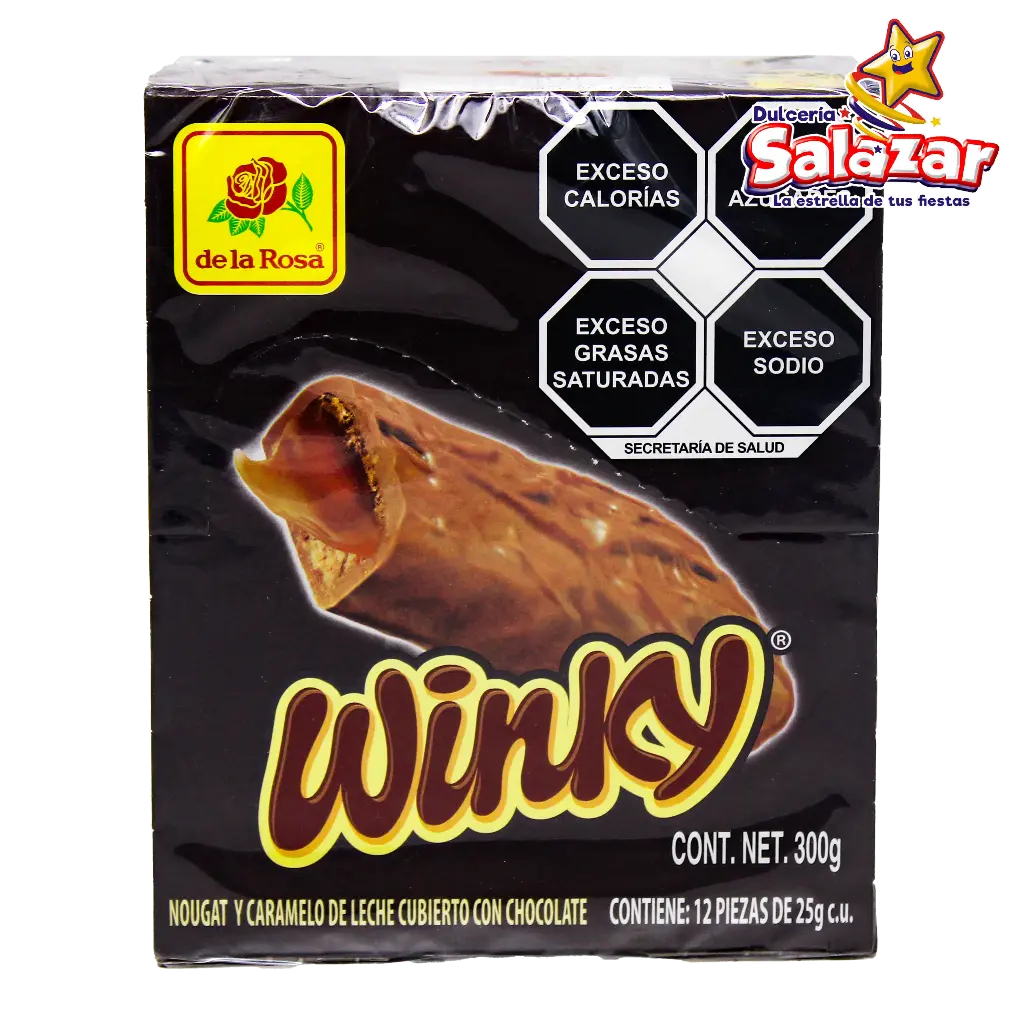 WINKY NOUGAT Y CAJETA DLR 25GRS -D.300G- "C/24/12"