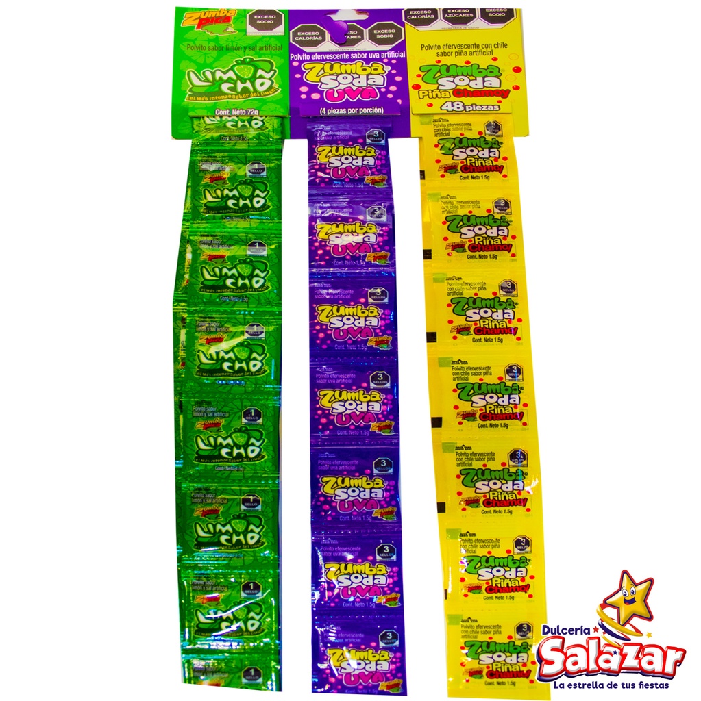 ZUMBA SODA TRIMIX -B.48PZA- "C/45/48"