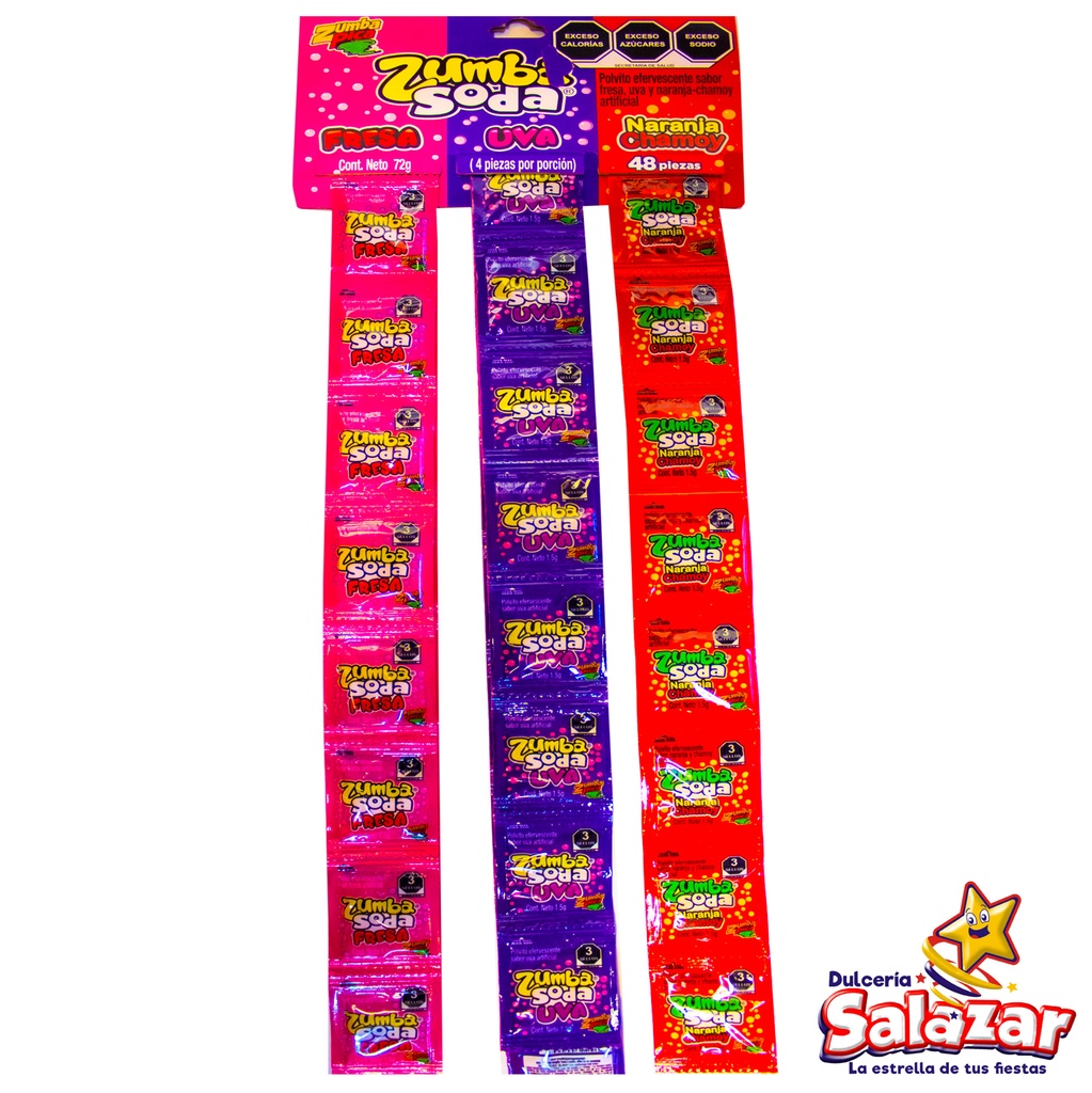 ZUMBA SODA TRIMIX F-U-N/CH -B.72G- "C/45/48"