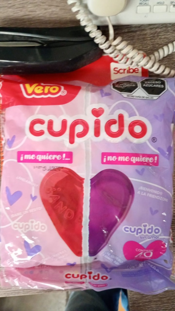 [VER0339] PALETA ANTICUPIDO UVA-CEREZA VERO -B.560G- "C/24/40"       