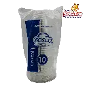 VASO #10 CRISTAL BOSCO -B.20PZA- "C/50/20"