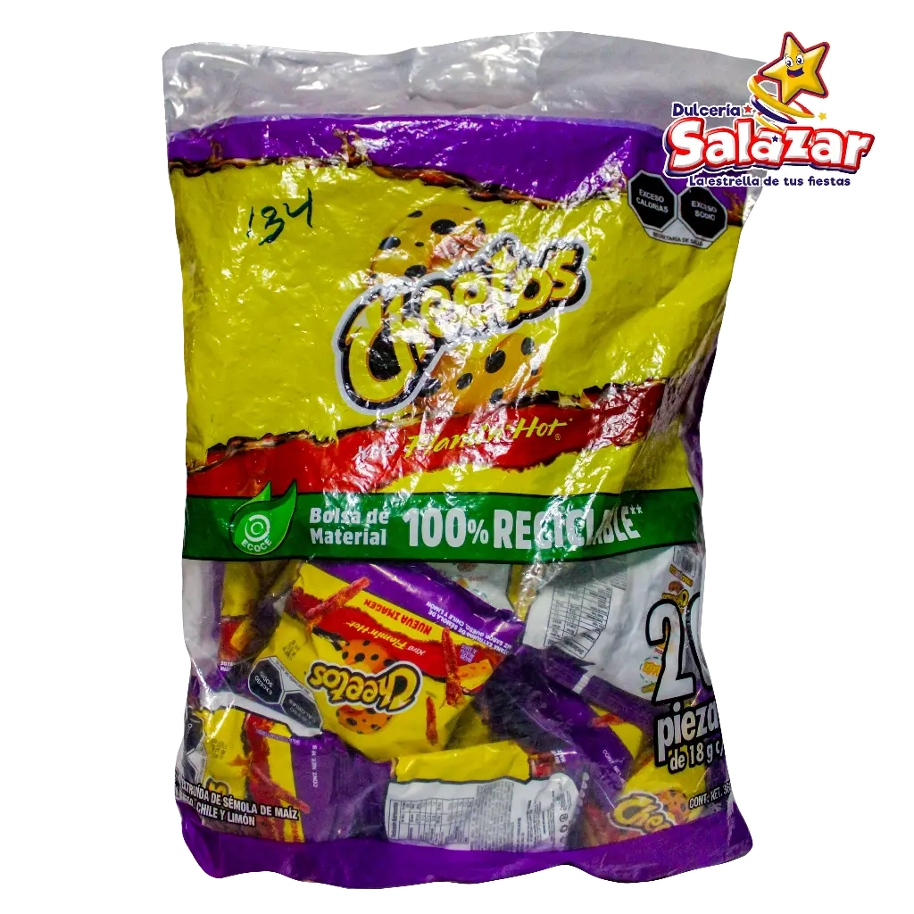 [SON0003] CHEETOS FLAMIN HOT -B.360G.- "C/5/20"