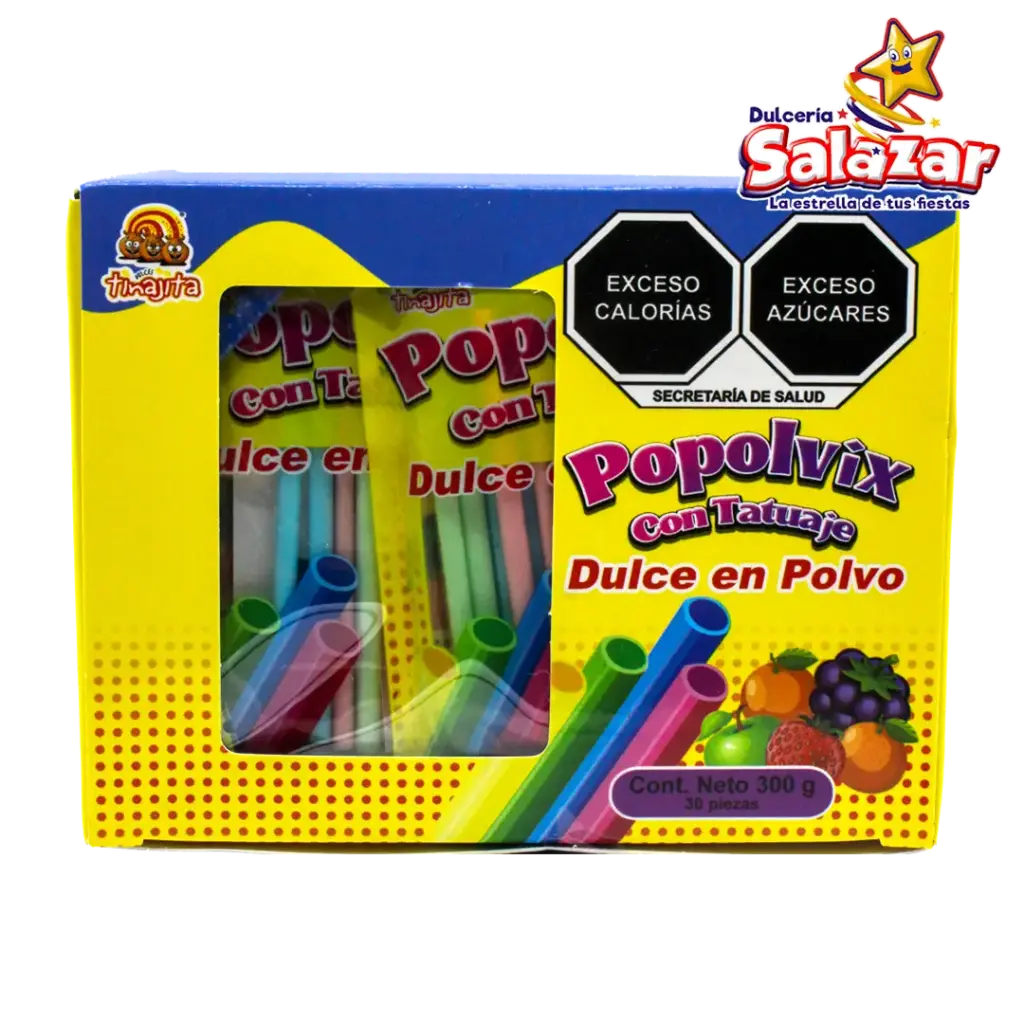 [TIN0446] POPOLVIX CON TATUAJE -D.300GR -"C/24/30"