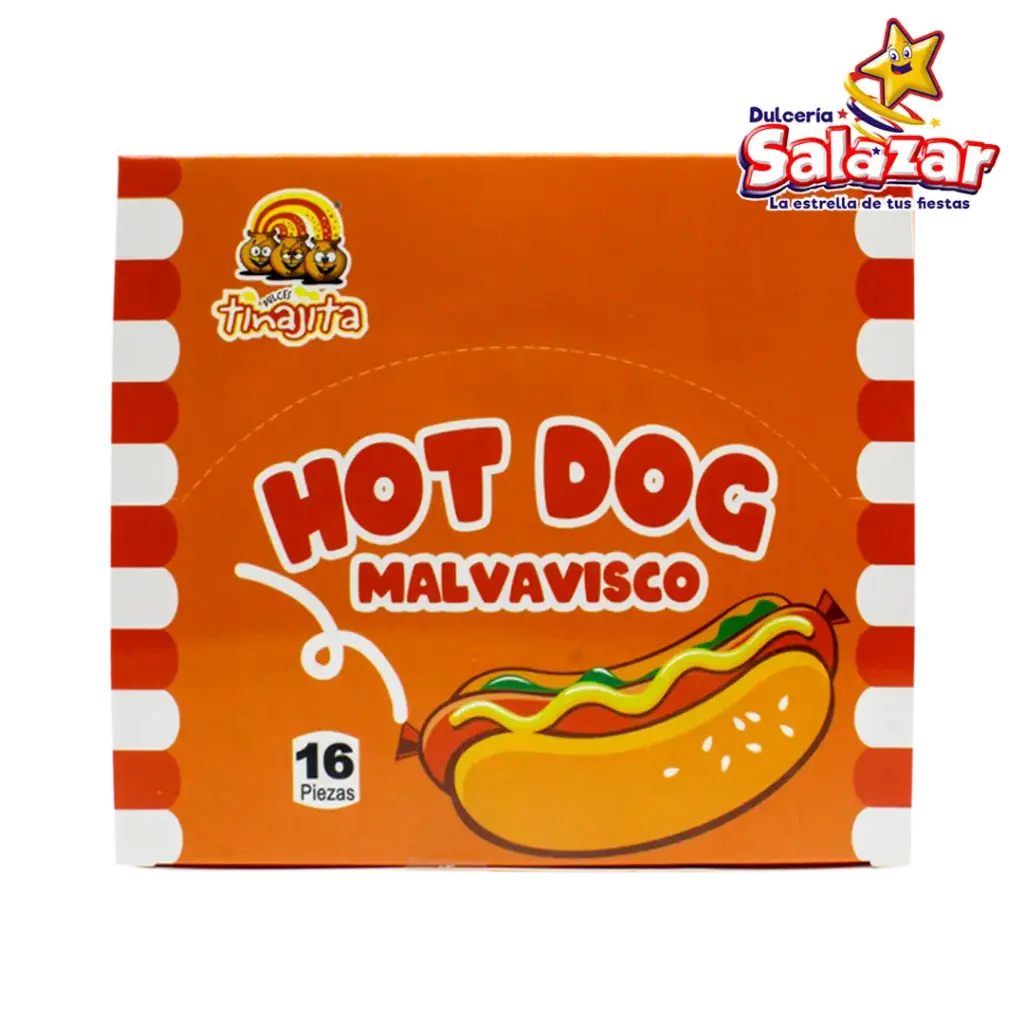 HOT DOG MALVAVISCO TINAJITA -D.16PZ -"C/24/16"