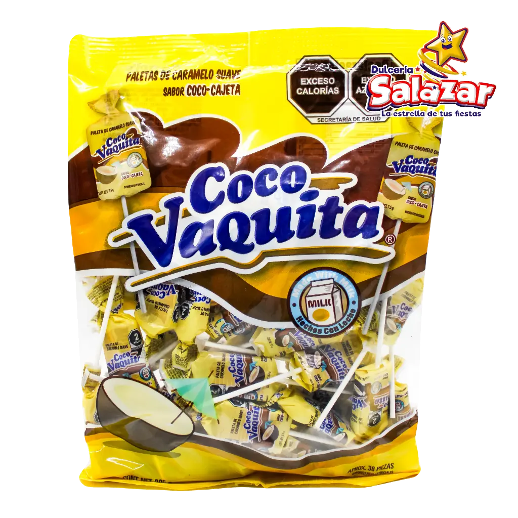 COCO-CAJETA VAQUITA -B.376G- "C/18/38"