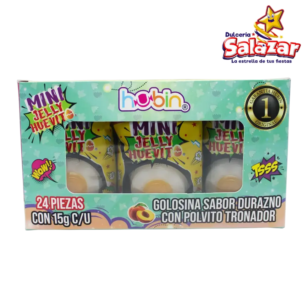 MINI JELLY HUEVITO HUBIN -D.360G.- "C/12/24"