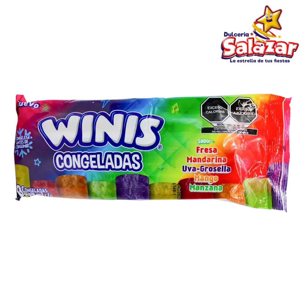[CON0111] WINIS CONGELADAS SABORES SURTIDOS WINIS -D.10PZ- "C/12/10"