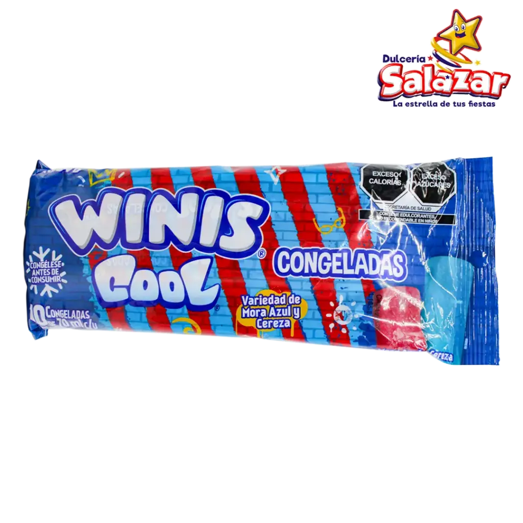 [CON0112] WINIS CONGELADAS COOL MORA-CEREZA WINIS -D.10PZ- "C/12/10"