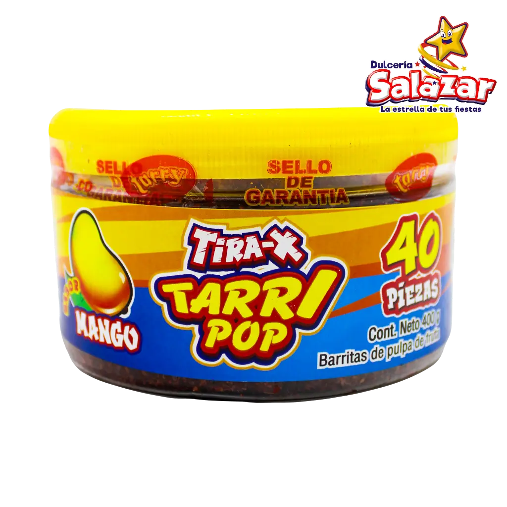 TARRY POP TIRA-X MANGO -D.400G- "C/16/40PZ"