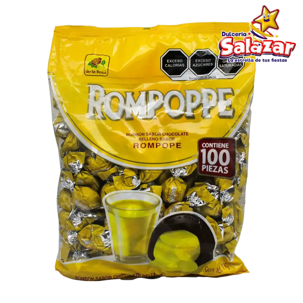 CHOCOLATE RELLENO ROMPOPPE  DLR -B.1KG-  "C/10/100" 