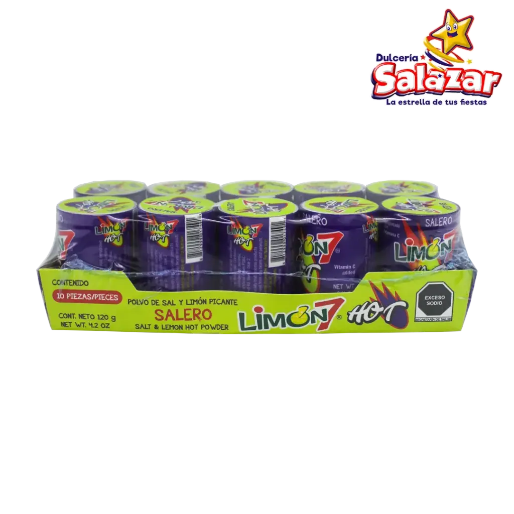 [ANA0080] LIMON 7 HOT SALERO 12G -T.120G-"C/24/10"