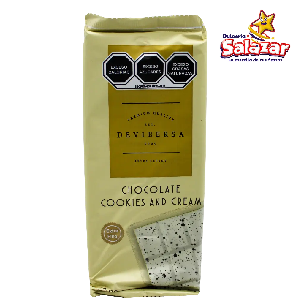 VIBERSA TABLILLA COOKIES & CREAM -D.80G- "C/150/50"
