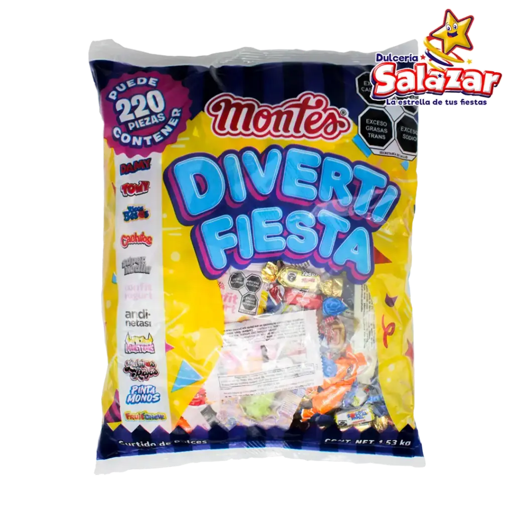 [MON0059] DIVERTI FIESTA MONTES -B.1.53KG- "C/8/220 " 