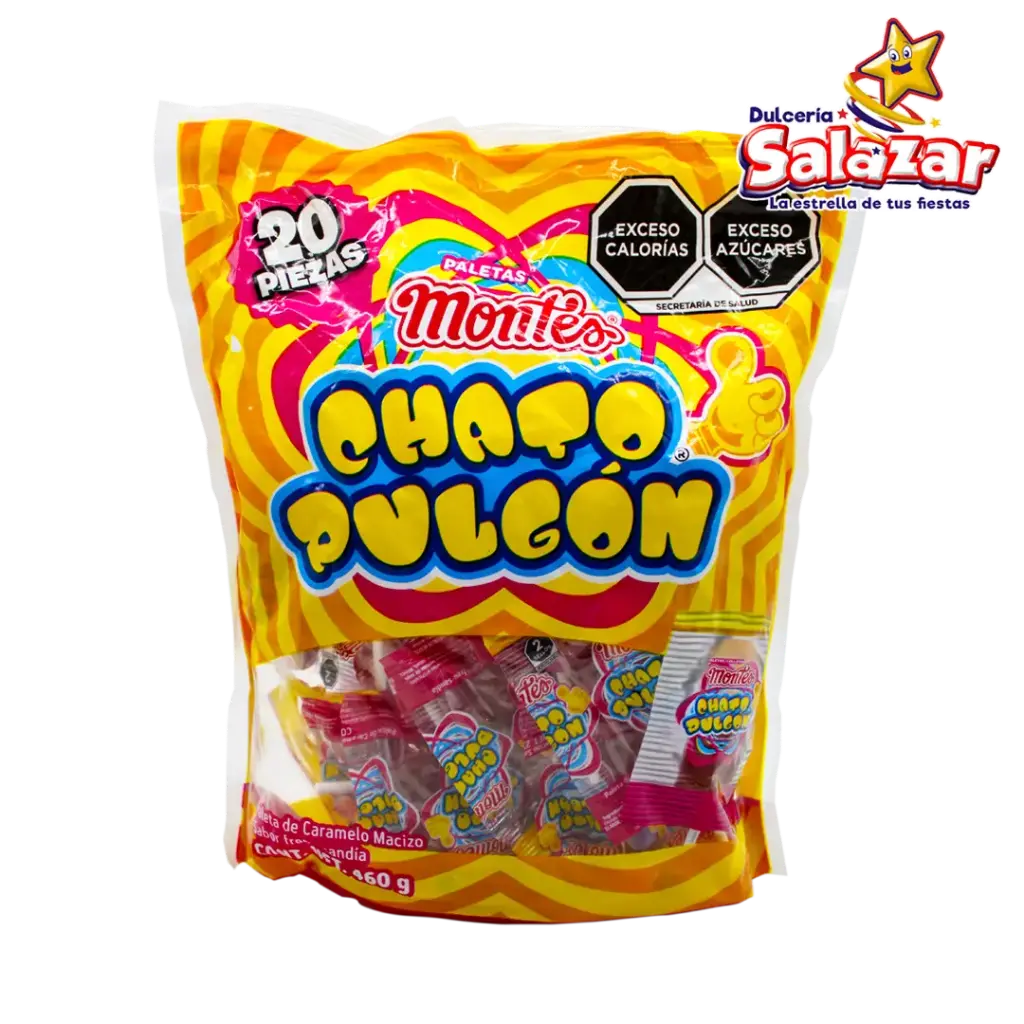 [MON0061] PALETA CHATO PULGON MONTES -B.460G.- "C/30/20"   