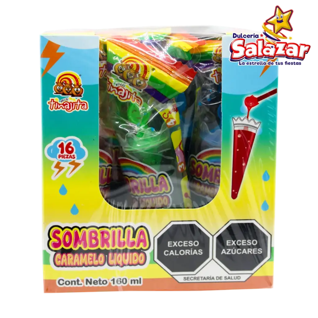 [TIN0452] SOMBRILLA JELLY TINAJITA -D.160ML- "C/30/16"
