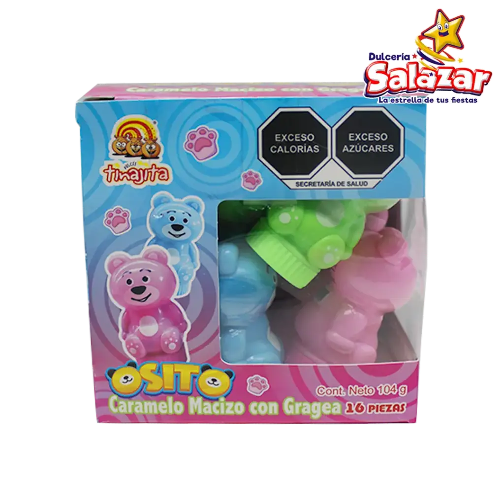 OSITO CARAMELO TINAJITA -D.104GR- "C/30/16"