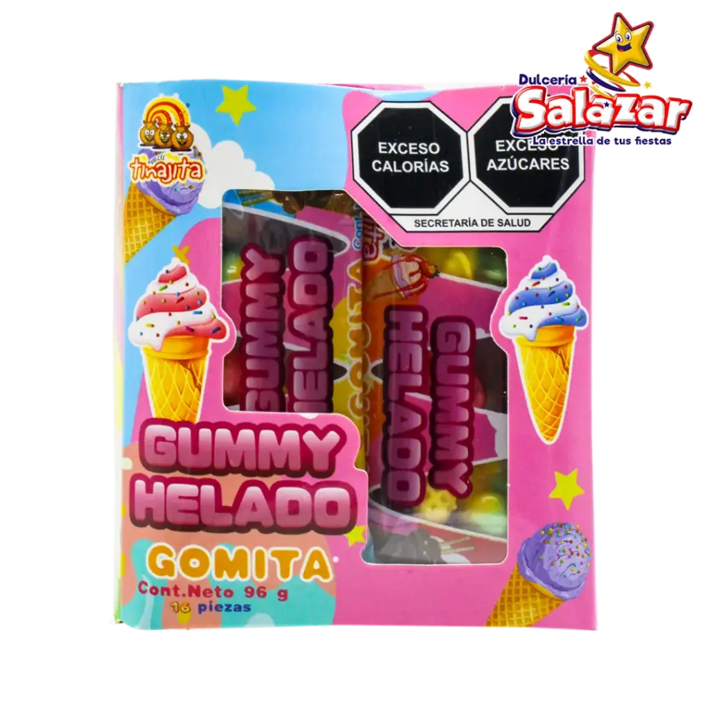 GUMMY HELADO GOMITA TINAJITA -D.96GR- "C/30/16"