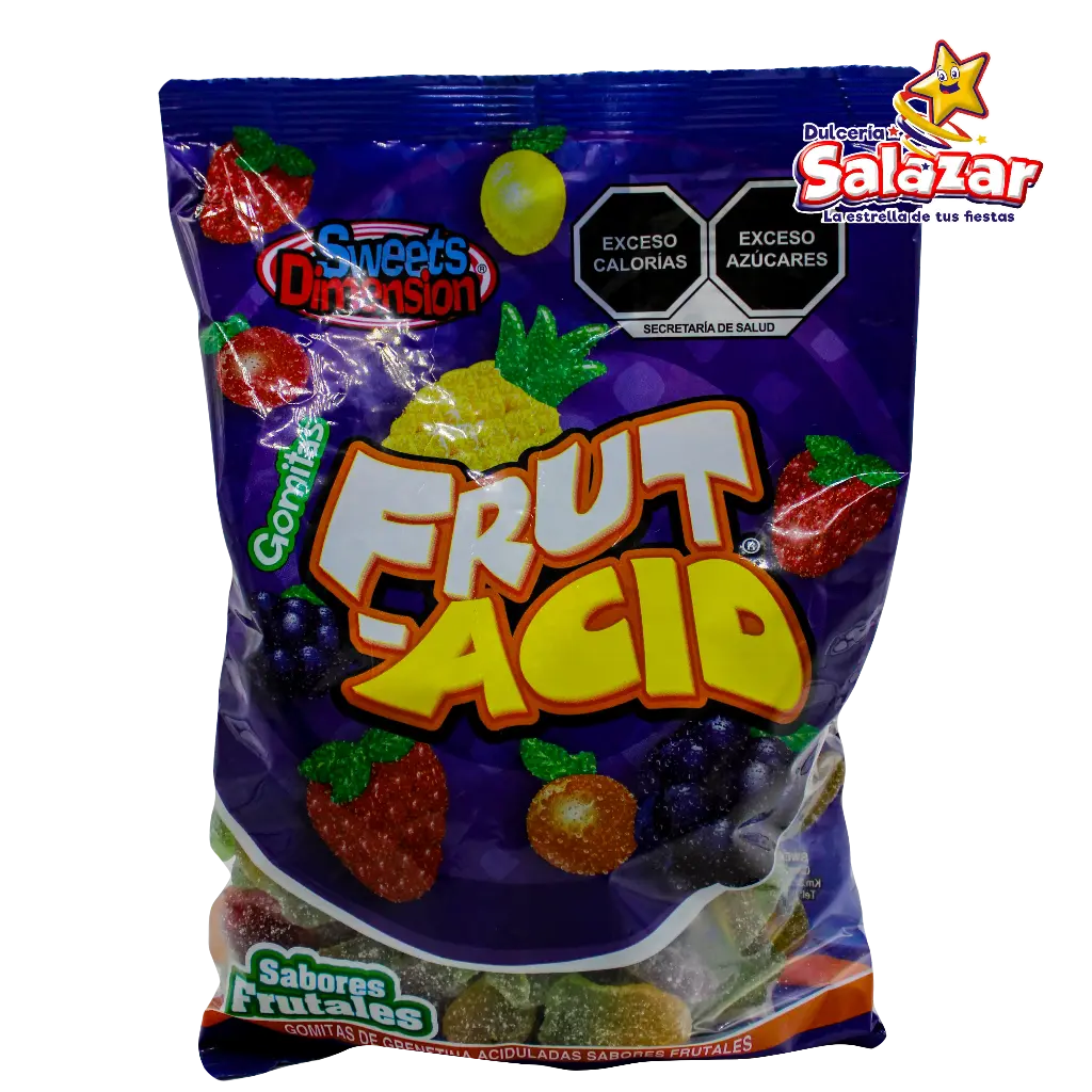 [KAR0108] GOMITAS FRUT-ACID SWEETS DIMENSION -B.900G.- "C/12/1"