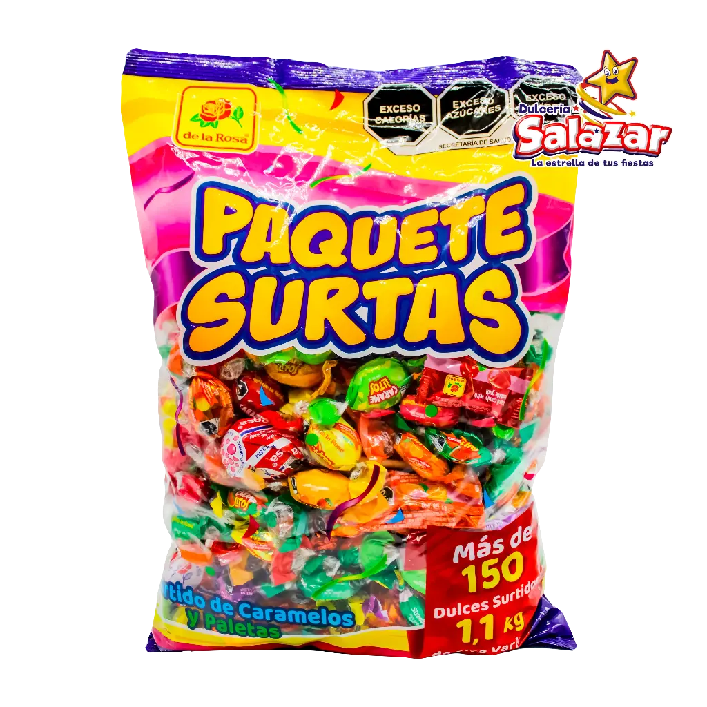 PAQUETE SURTAS DLR -D.1.1KG- "C/8/1.1"