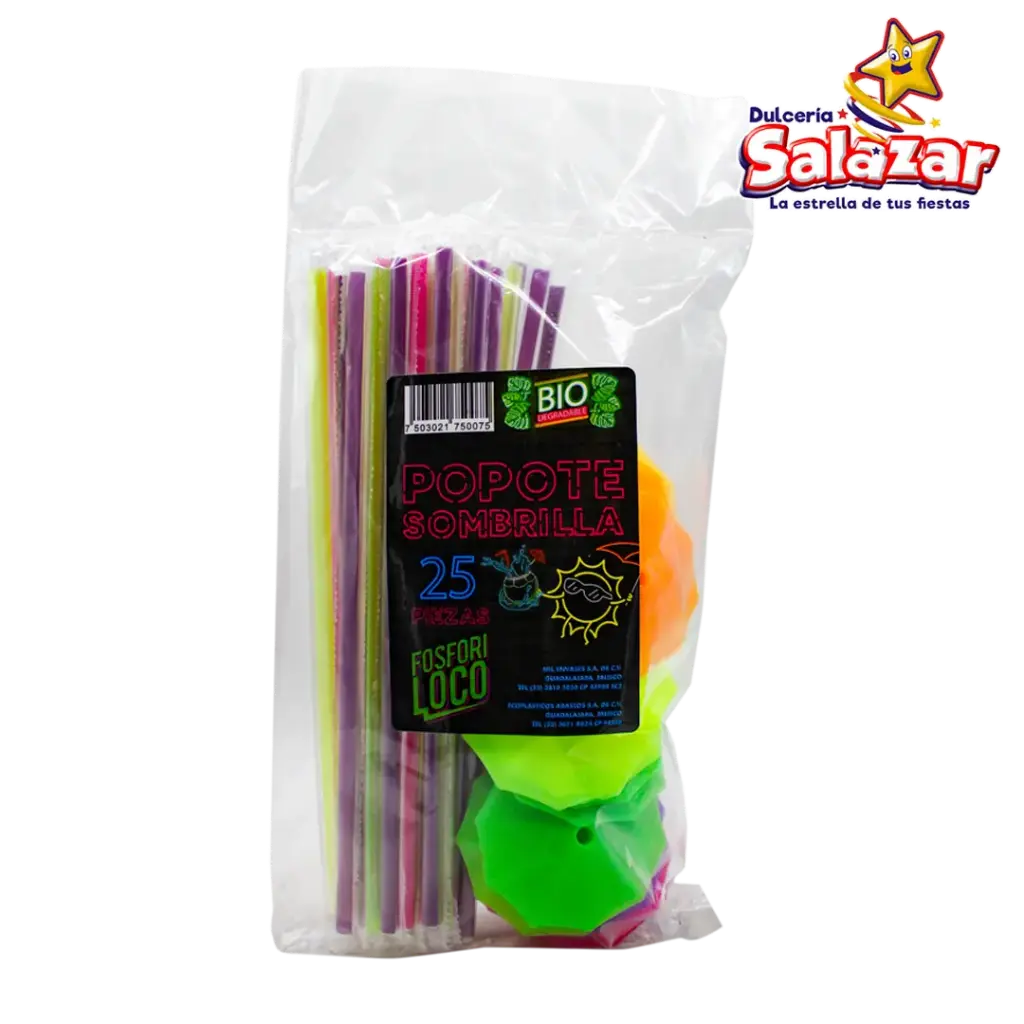 POPOTE SOMBRILLA BIO FFPO004 -D. 25PZ- "C/24/25"