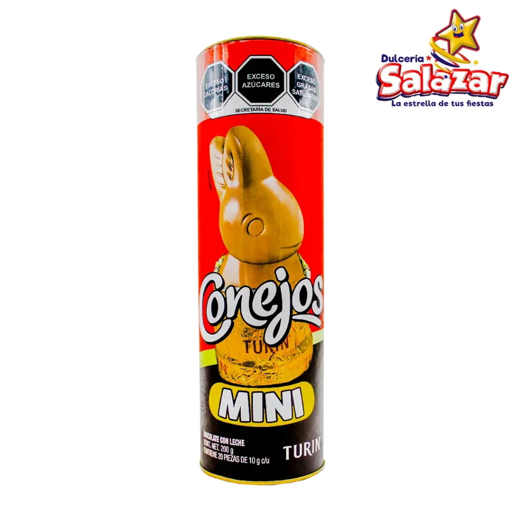 CONEJOS MINI TUBO -T.200GR- "C/6/20"